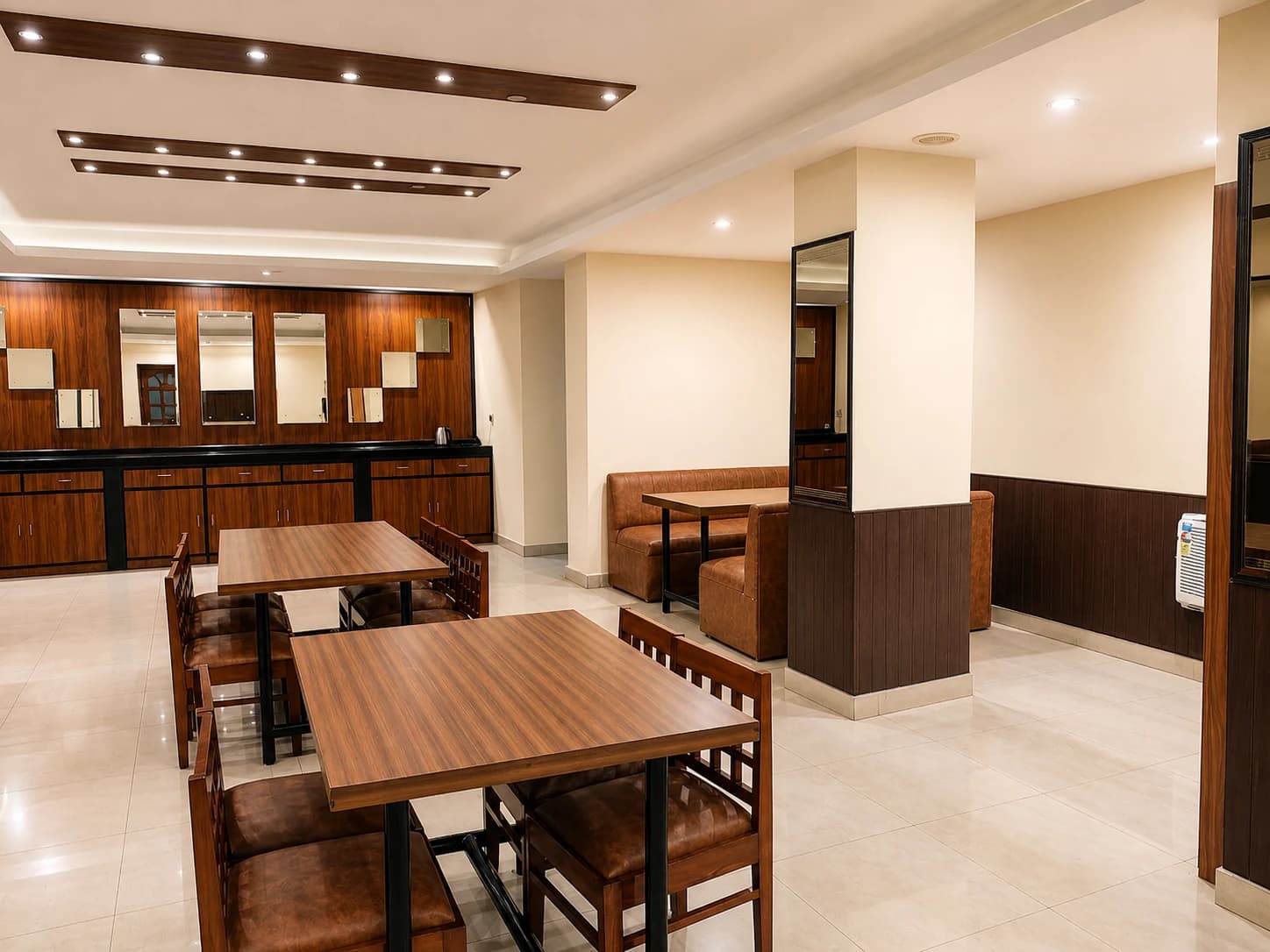 Corner Banquette Tables